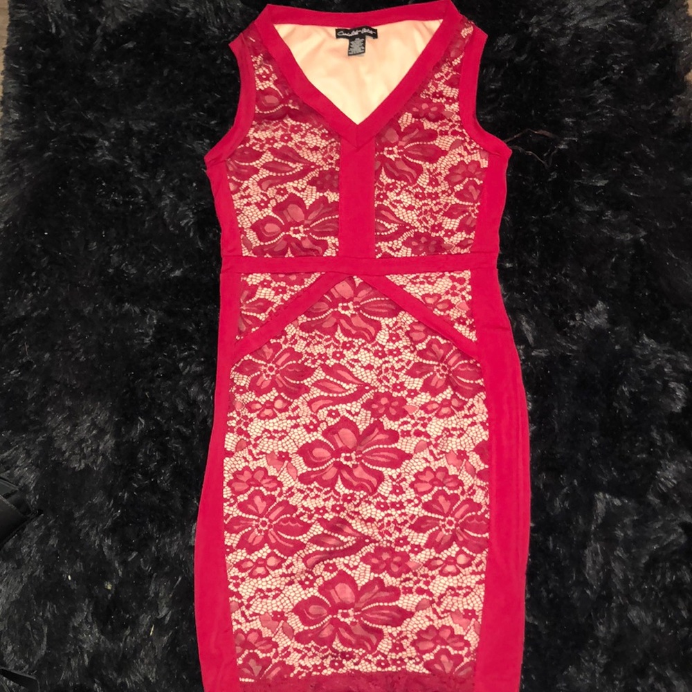 Red Lace dress